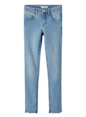 Name It Polly Skinny Niña Azul - Pantalón Vaquero Niña.
