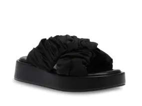 Sandalias Steve Madden Bellshore Negro Para Mujer